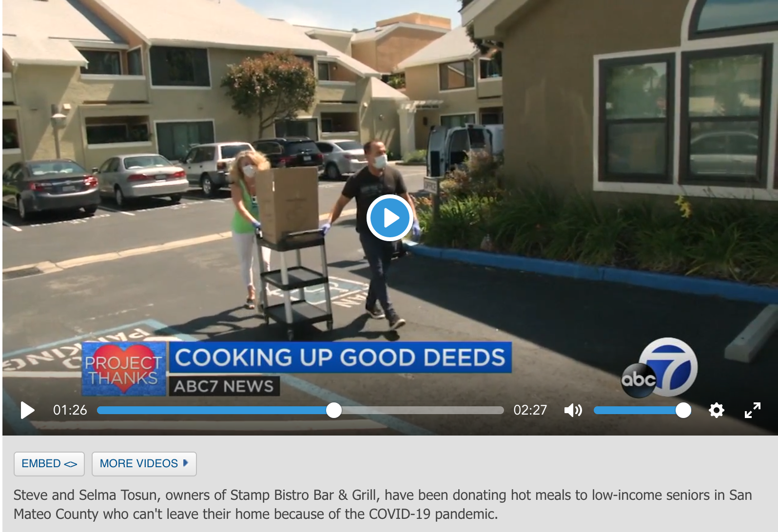 Edgewater Isle Senior Apartments has meals delivered from a San Carlos restaurant