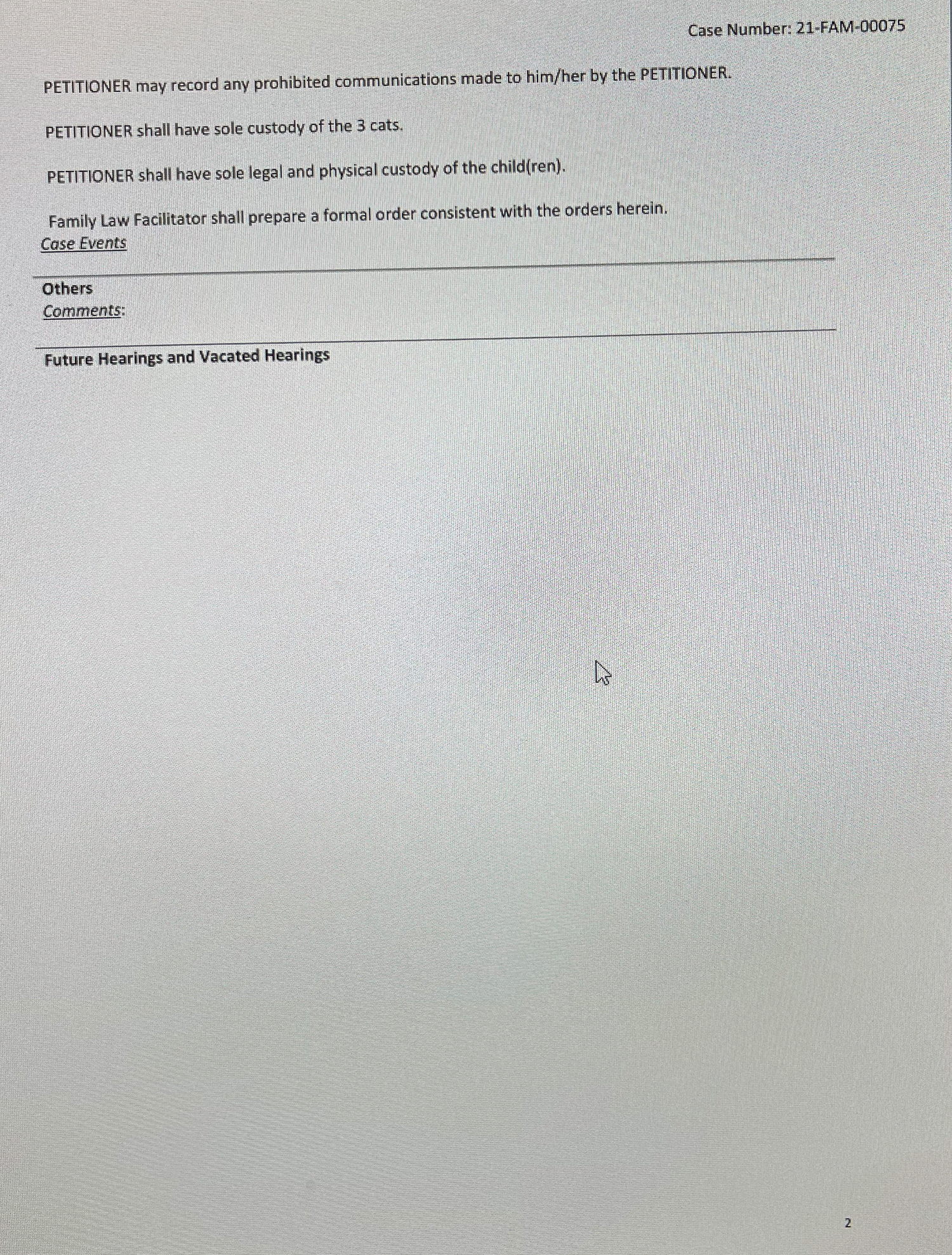 Court grants restraining order against Mark Tilds