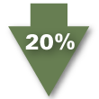 20% down