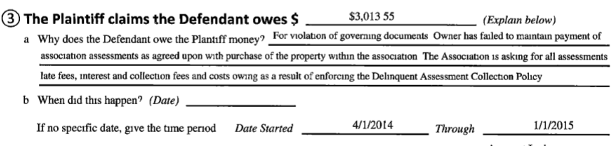Edgewater Isle Master Association sues owner for $3,013