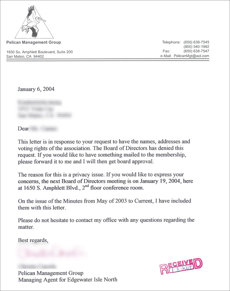 Edgewater Isle refuses to provide roster