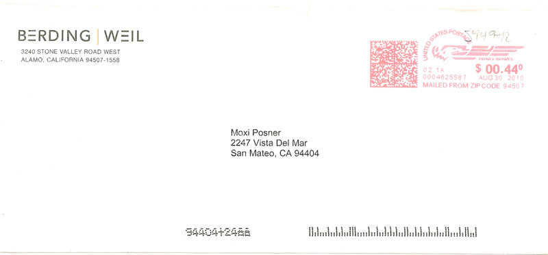 Berding Weil envelope
