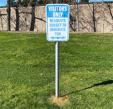 visitors only sign