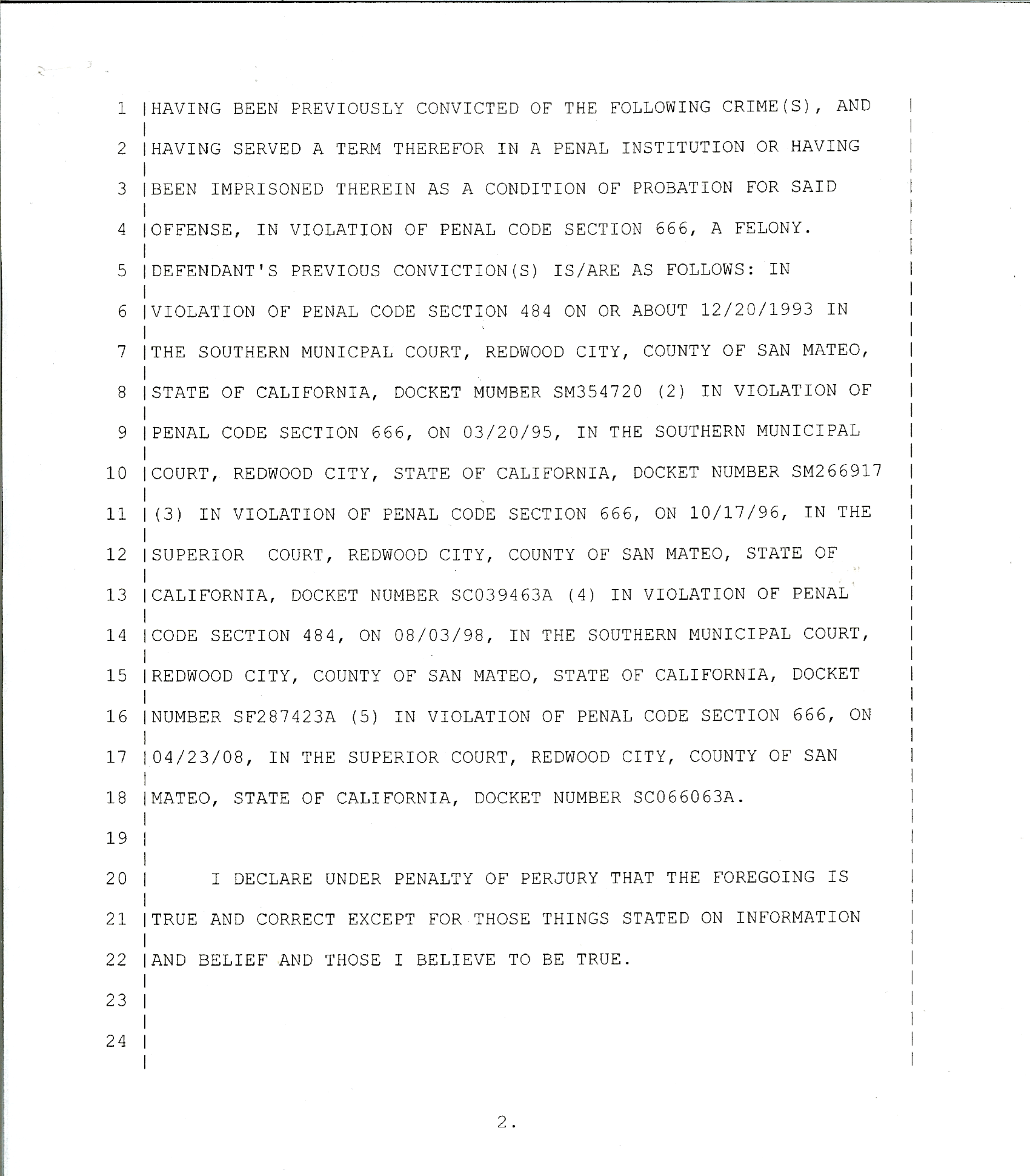 Kelly McGuirk-- Count 1 -- willfully steal personal property of Costco, Foster City