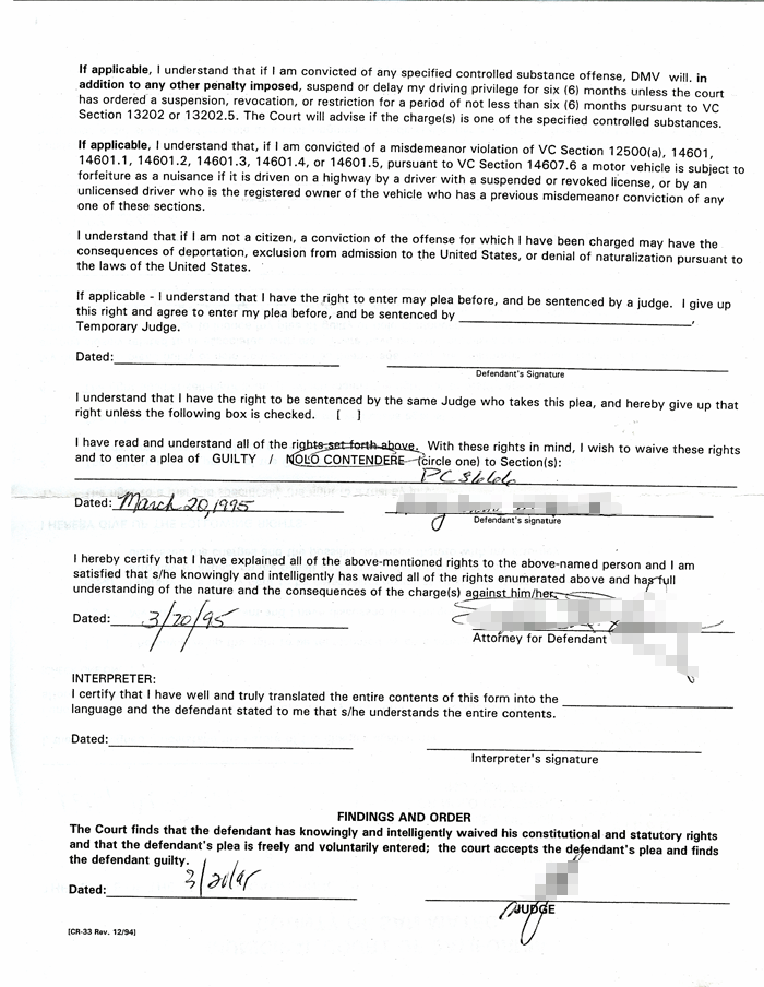 Kelly McGuirk pleads guilty to Penal Code 666