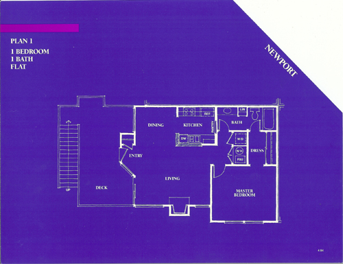 Edgewater Isle Newport floor plan