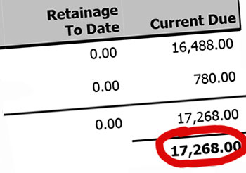 Edgewater Isle South is allegedly past due on a roofer's invoice